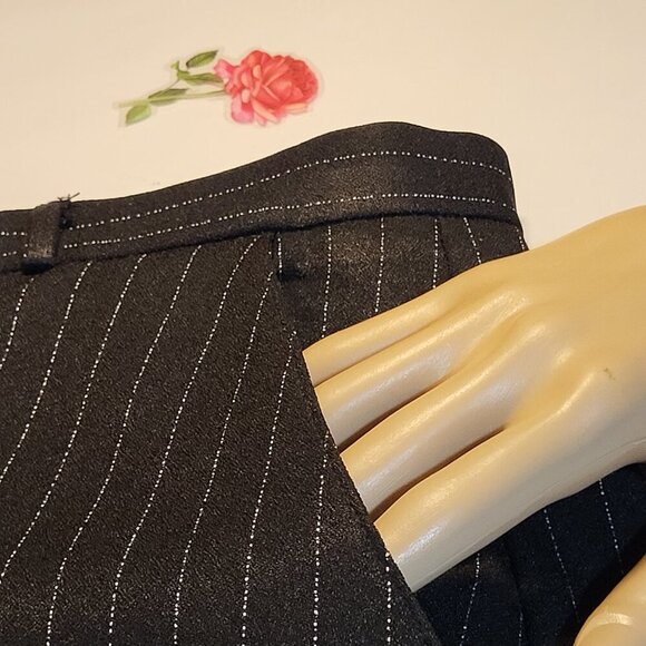 Life Style, Attitude, Not Worn, Women's Pinstripe Dress Pants, Size 12 - Picture 7 of 10